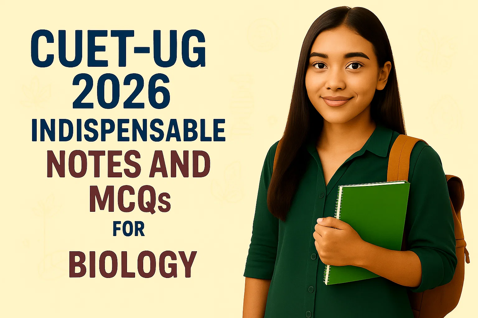 Biology Notes & MCQs Combo